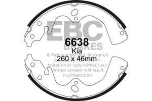 A6638 EBC Premium Bremsbacken