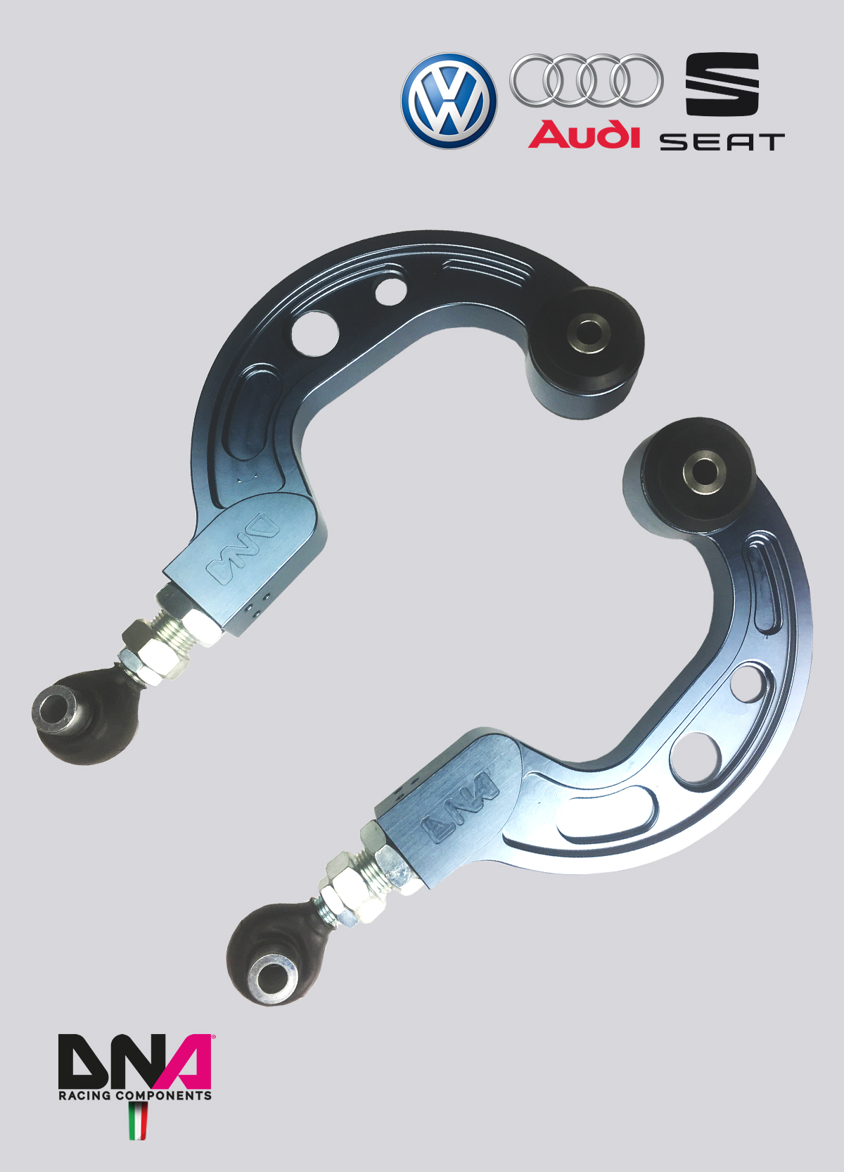 PC1186-1 DNA Racing Sturzverstellung Oberes Querlenker-Kit