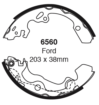 EBC Premium Brake shoes