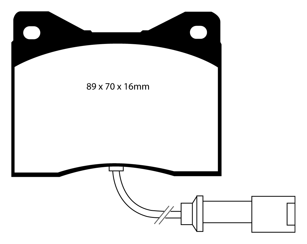 A0753 EBC Bluestuff NDX Rennbremsbeläge vorne