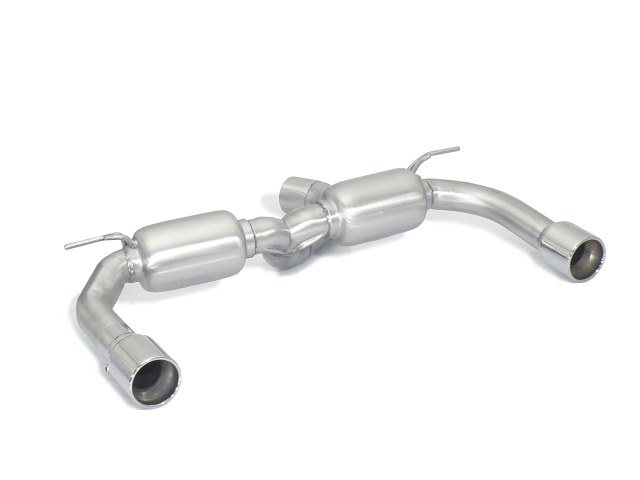 50-0838-05 Ragazzon Duplex-rear silencer 1x 90mm round