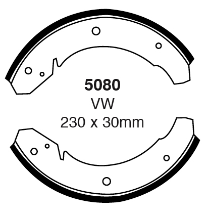 EBC Premium Brake shoes