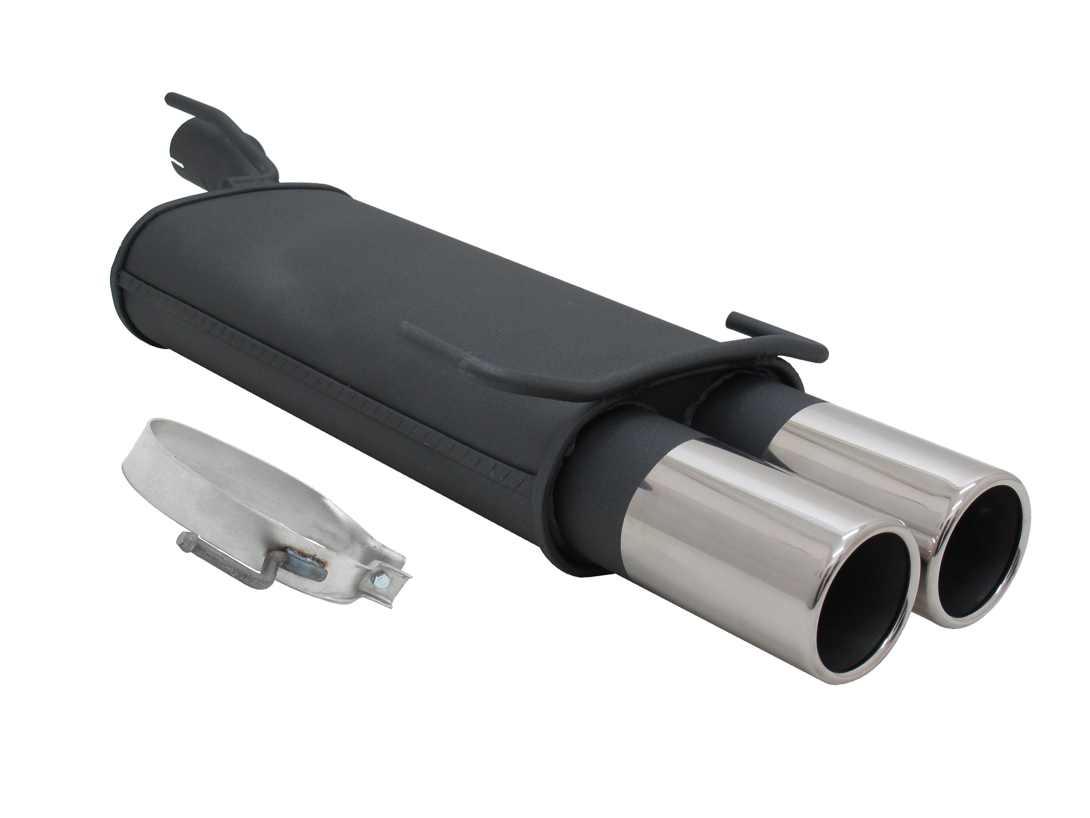 Novus rear silencer 2x 90mm