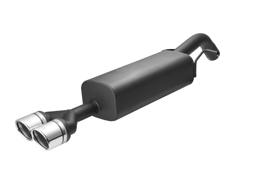 Ulter Sport Rear silencer 2x 90mm round Ulter Sport Rear silencer 2x 90mm round