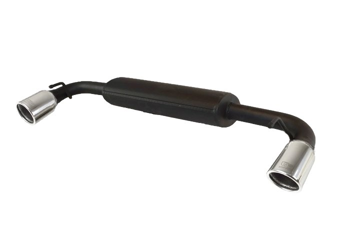 Ulter Sport Duplex-rear silencer 1x 90mm round Ulter Sport Duplex-rear silencer 1x 90mm round