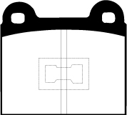 A0174 EBC Blackstuff Brake pads front