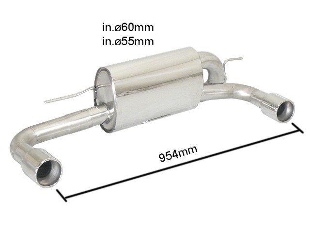 50_0-0410-05WByRaYYsmtZZa Ragazzon Duplex rear silencer 1x 90mm round