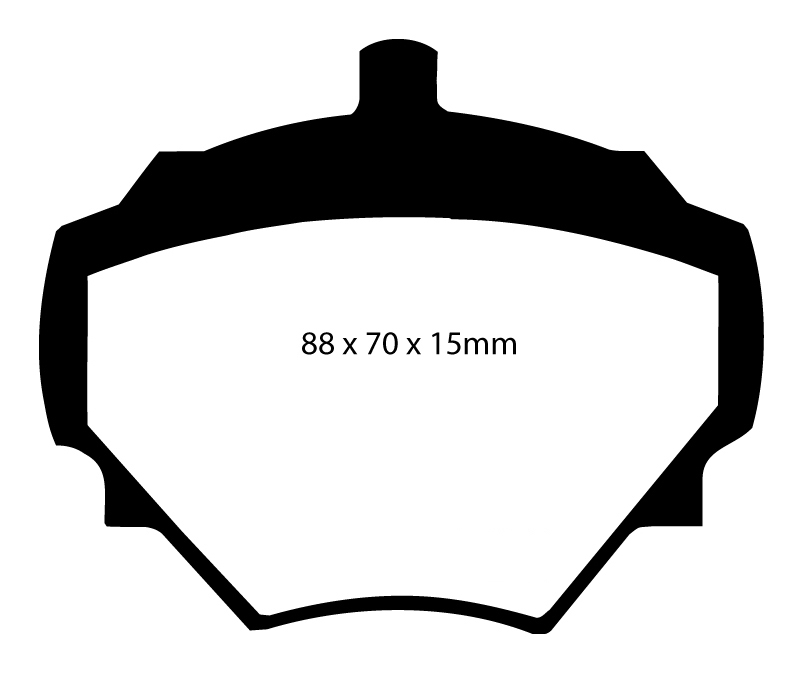 A0294 EBC Yellowstuff Bremsbeläge hinten