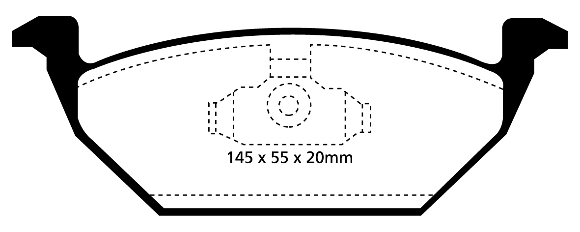 EBC Greenstuff Brake pads front