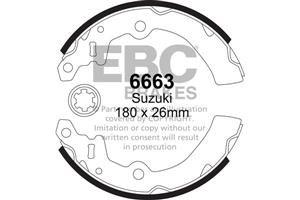 A6663 EBC Premium Bremsbacken
