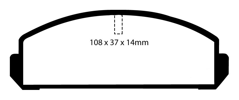 A0271 EBC Blackstuff Brake pads front