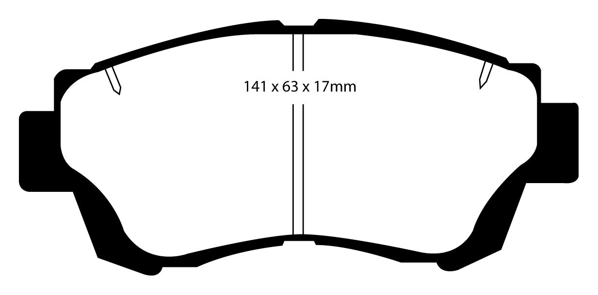 EBC Yellowstuff Brake pads front