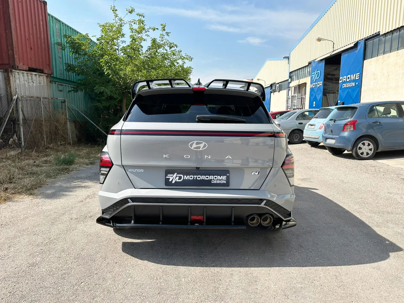 Motordrome Heck Splitter