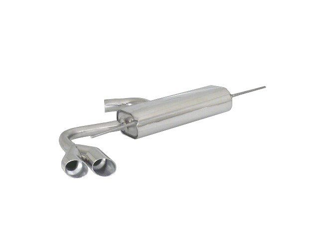Ragazzon Endschalldämpfer 2x 80mm rund Sport Line versetzt