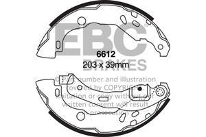 A6612 EBC Premium Bremsbacken