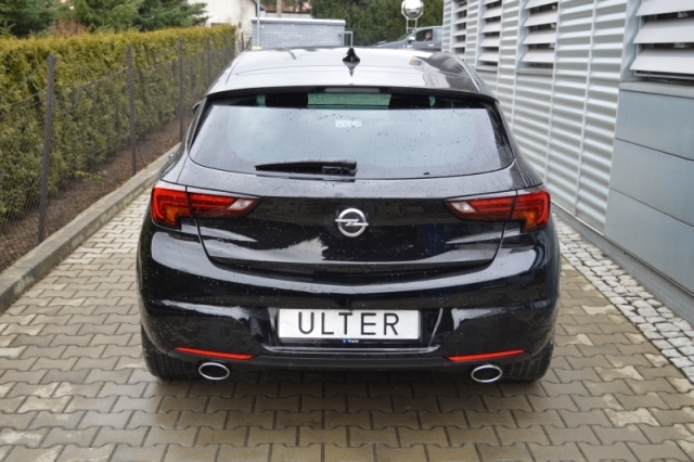 Ulter Sport Duplex Rear silencer 1x 120x80mm oval