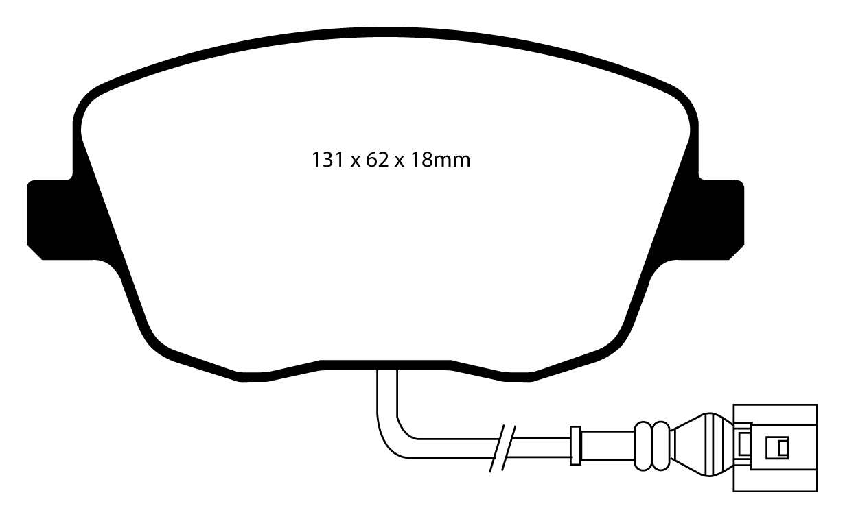 A1479 EBC Greenstuff Brake pads front