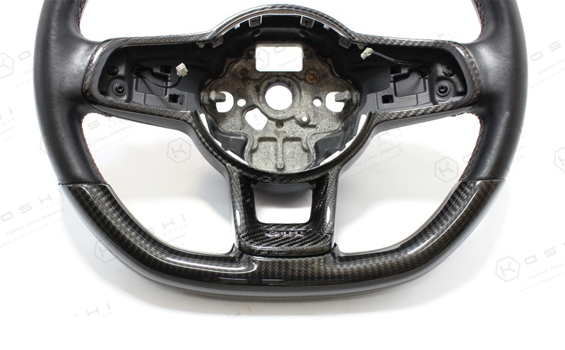 Carbon-Fiber-VW-GOLF-7-GTI-Steering-Wheel-3 Koshi Carbon Steering Wheel Lower Part Cover