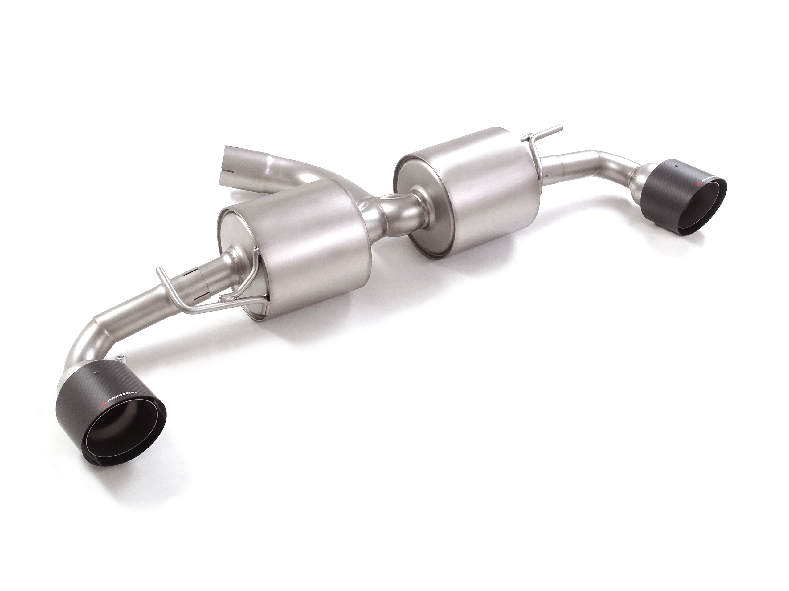 Ragazzon Duplex rear silencer 1x 114mm round Sport Line