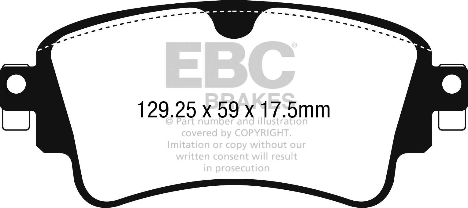 EBC Yellowstuff Brake pads front