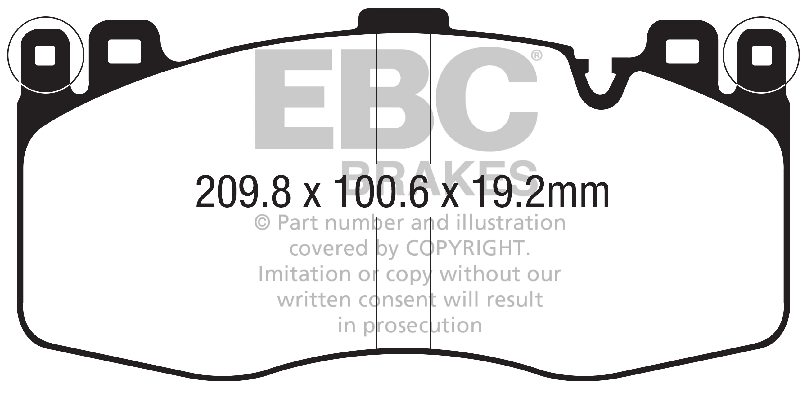 EBC Yellowstuff Bremsbeläge vorne