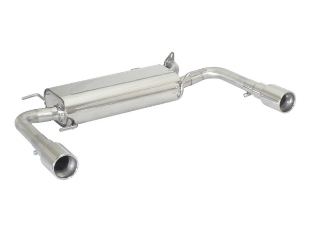 Ragazzon Duplex-Endschalldämpfer 1x 90mm rund
