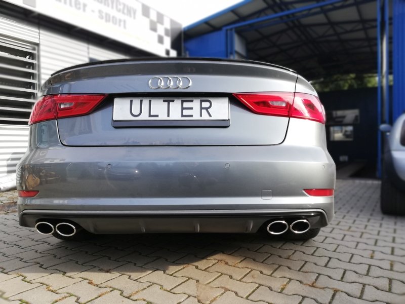 Ulter Sport Duplex Endschalldämpfer 2x 95x65mm oval