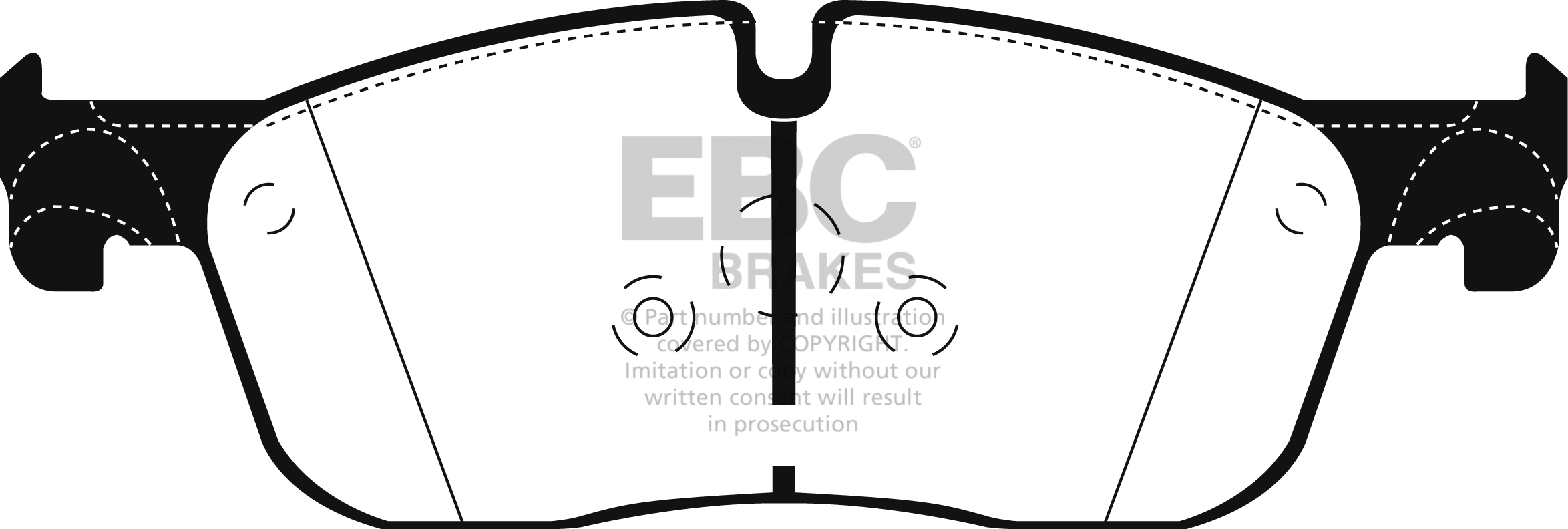 A2255 EBC Yellowstuff Bremsbeläge vorne
