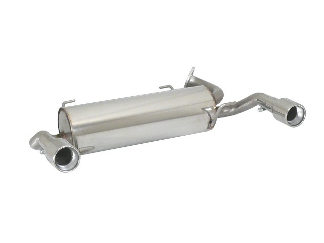 Ragazzon Duplex-Endschalldämpfer 1x 90mm rund