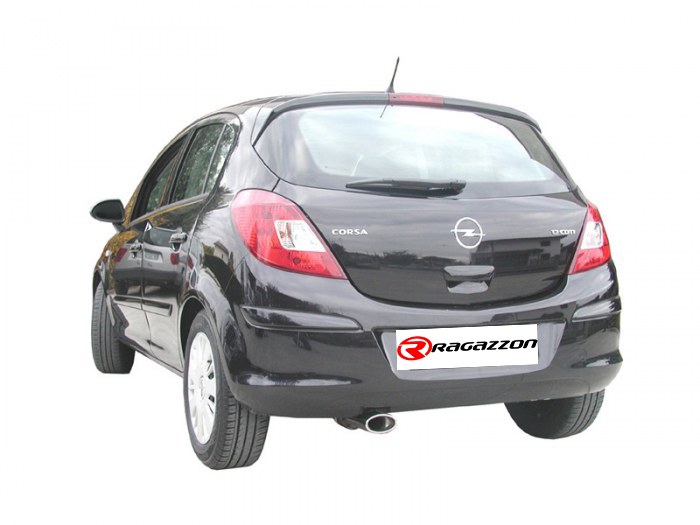 Opel_Corsa_D_50_1-0205-10 Ragazzon Endschalldämpfer 1x 110x65mm oval Sport Line