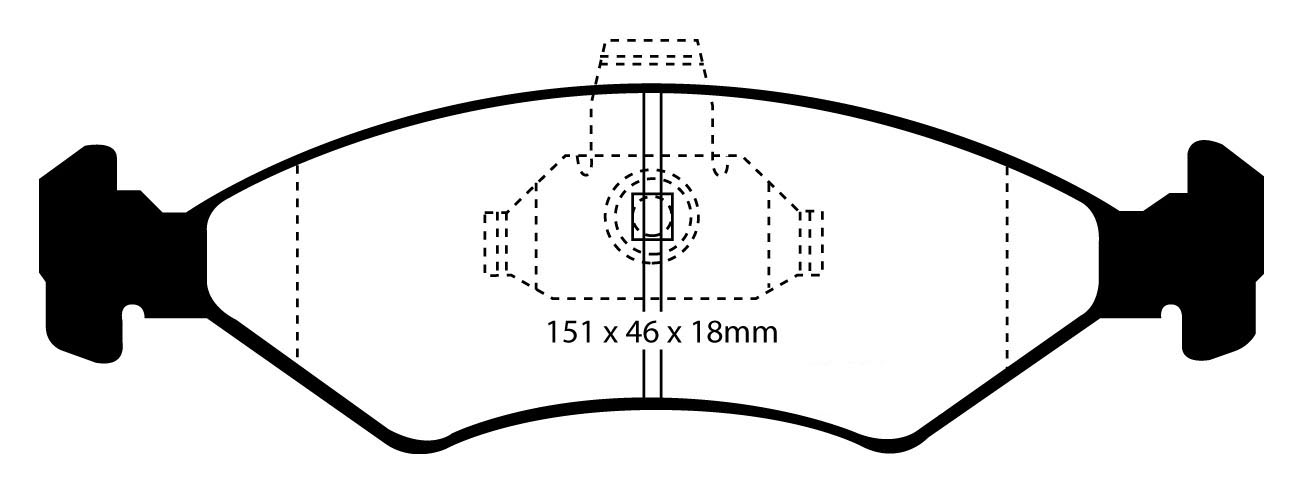 EBC Greenstuff Brake pads front