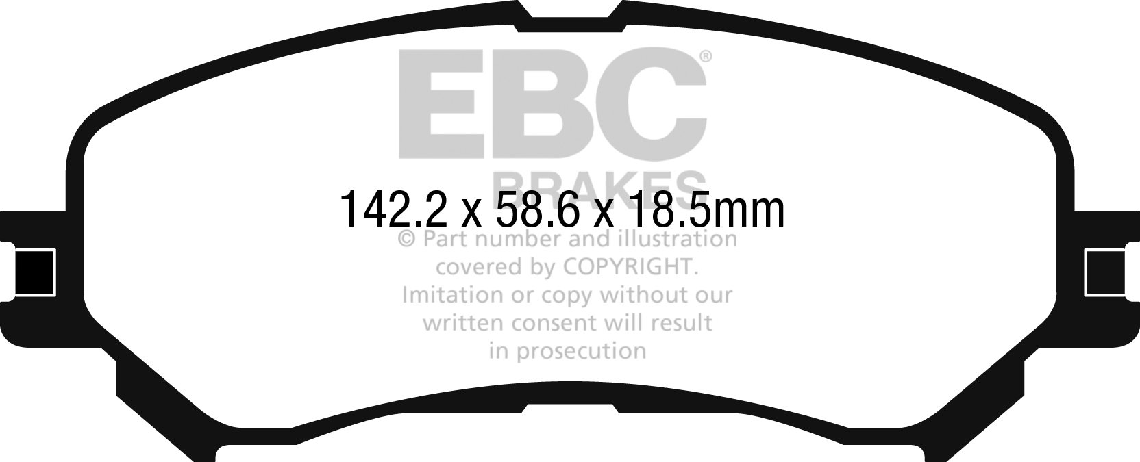 A2272 EBC Yellowstuff Bremsbeläge vorne