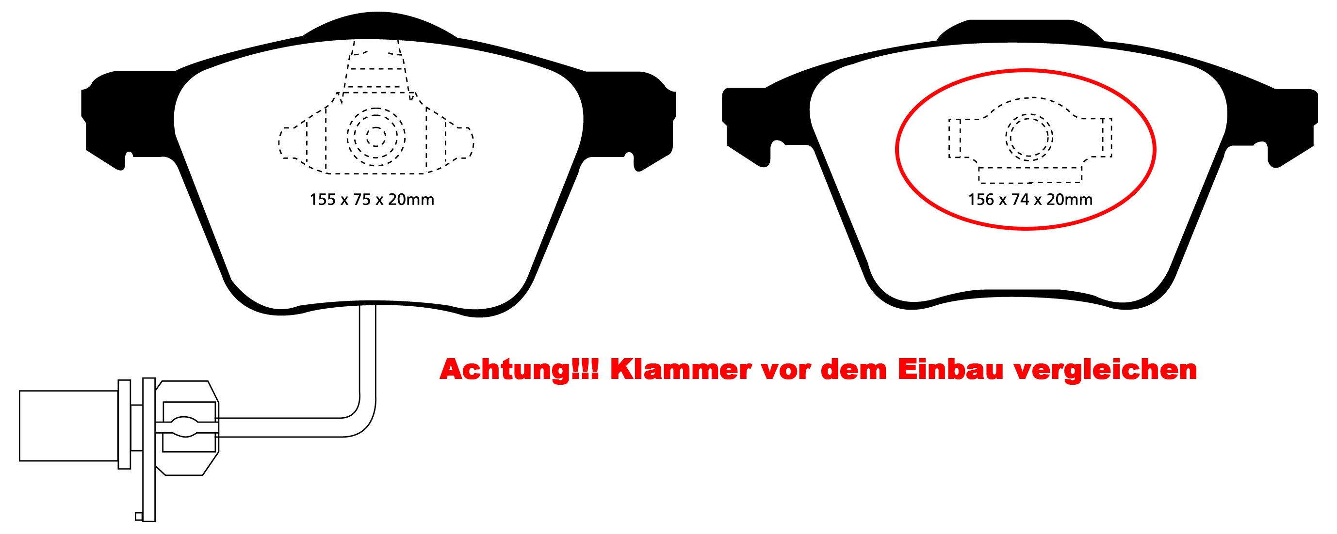 A1495 EBC Orangestuff Rennbremsbeläge vorne