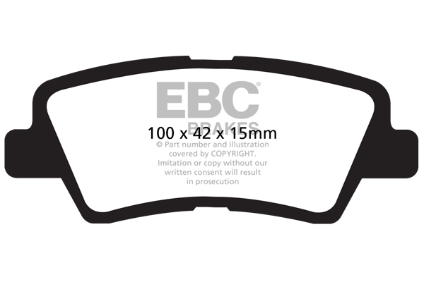A1875 EBC Blackstuff Bremsbeläge vorne