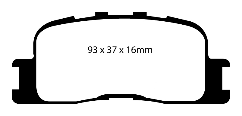 A1716 EBC Greenstuff Bremsbeläge hinten