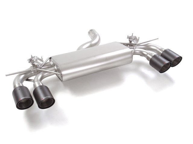Ragazzon Duplex-Endschalldämpfer 2x 102mm rund Sport Line     
