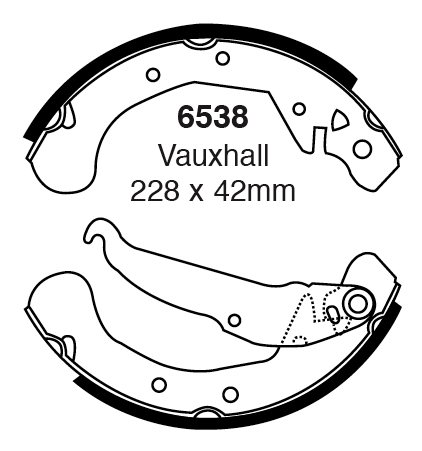 EBC Premium Brake shoes