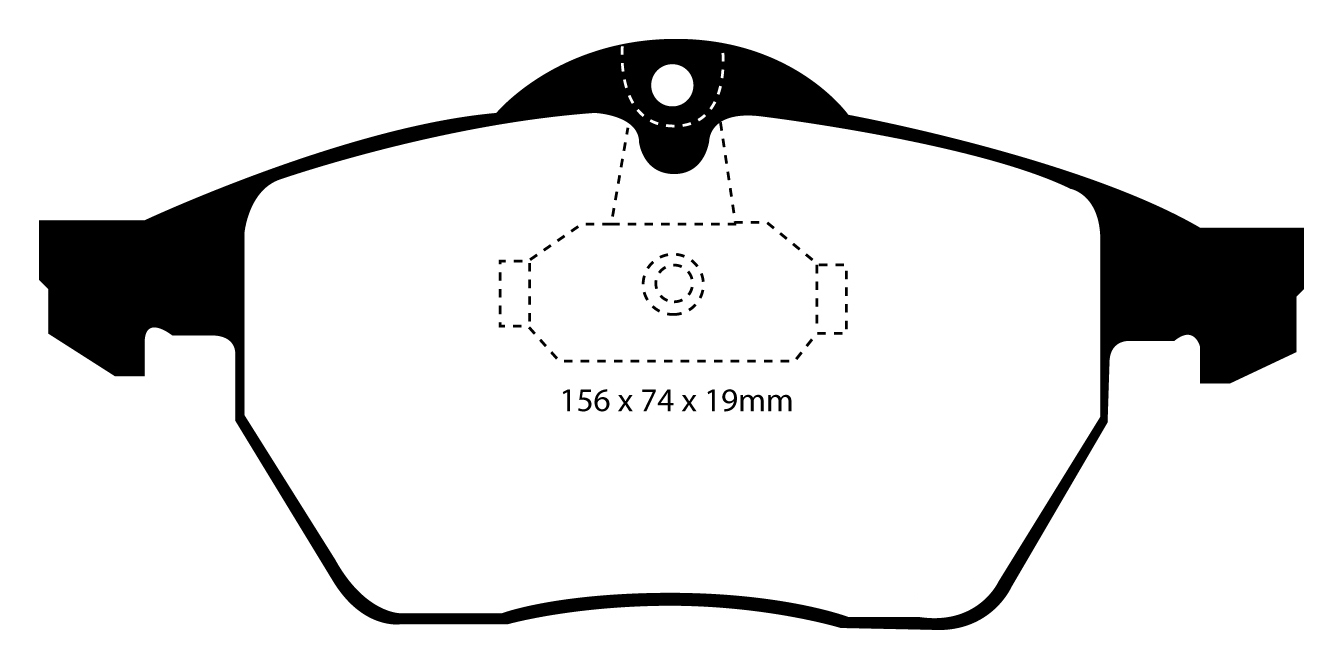 A1062 EBC Greenstuff Brake pads front