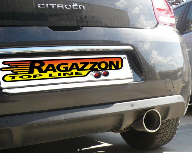 Citroen_DS3_50-0515-06 Ragazzon Endschalldämpfer 1x 90mm rund
