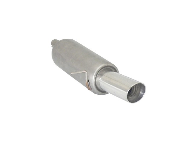 Ragazzon rear silencer 1x 90mm round Sport Line