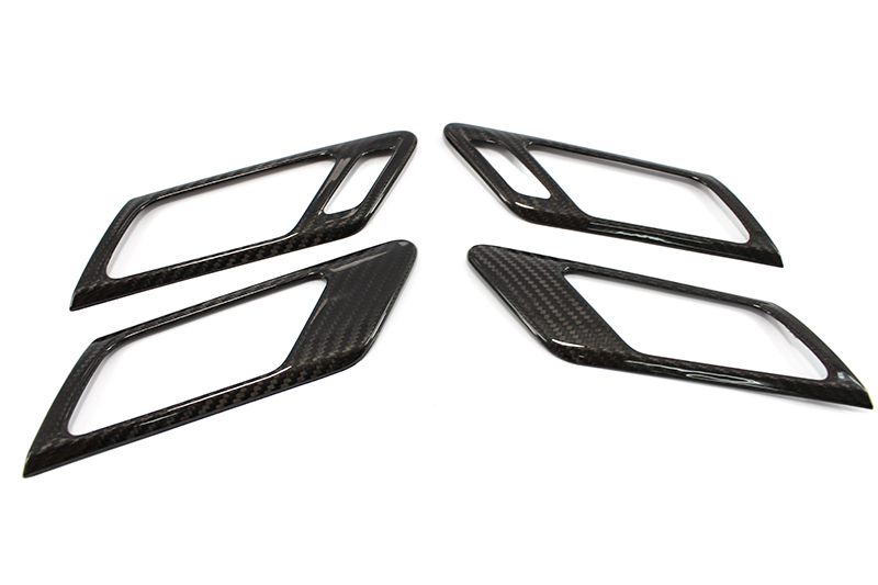Carbon-fiber-Golf-6-door-handles-trim Koshi Carbon Innere Türgriffabdeckungen