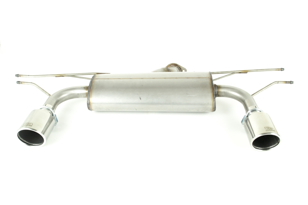 Ulter Sport Duplex-Endschalldämpfer 1x 100mm rund Ulter Sport Duplex-Endschalldämpfer 1x 100mm rund