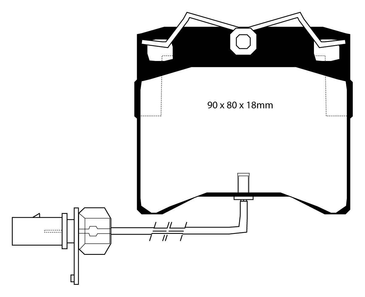 EBC Blackstuff Brake pads front