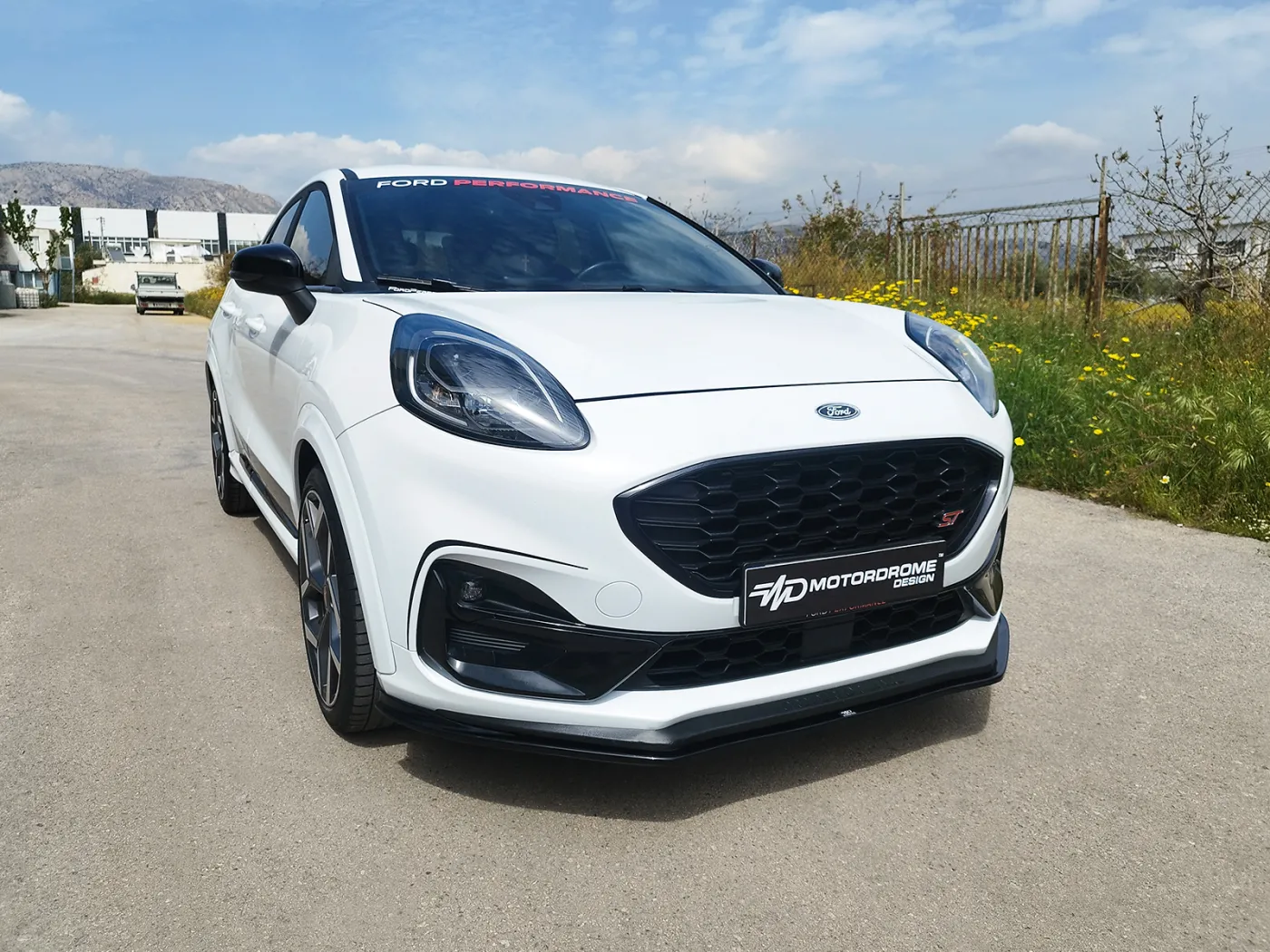 Motordrome Front Splitter