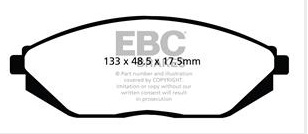 A2097 EBC Greenstuff Bremsbeläge vorne