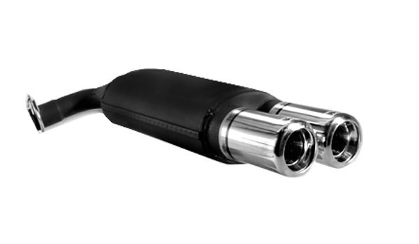 Ulter Sport rear silencer 2x 80mm round Ulter Sport rear silencer 2x 80mm round
