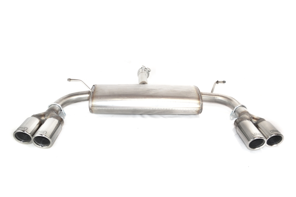 Ulter Sport Duplex Endschalldämpfer 2x 70mm rund