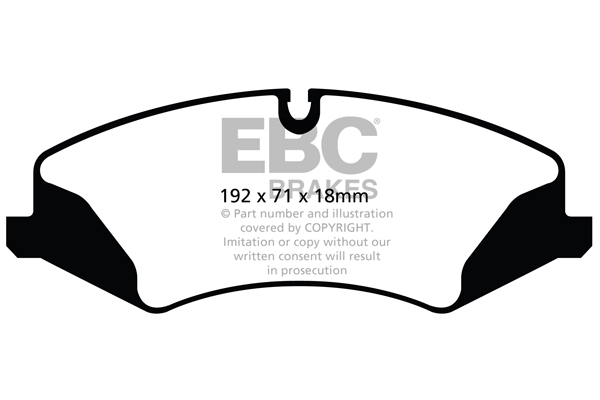 A2123 EBC Yellowstuff Bremsbeläge vorne