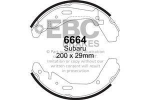A6664 EBC Premium Bremsbacken