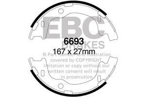 EBC Premium Handbremsbacken